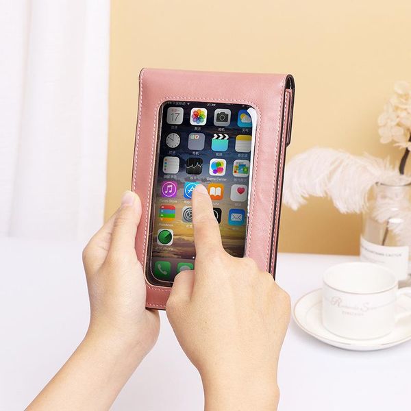 cell phone pouches fashion design pu leather bag touch screen crossbody shoulder pocker wallet smart cases
cell phone pouches fashion design pu leather bag touch screen crossbody shoulder pocker wallet smart cases