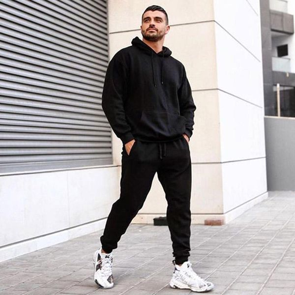jogging clothing mens hoodies+pants autumn winter men hooded sweatshirt fleece hoodie pant 2 piece set suits streetwear hoody, Black;red
jogging clothing mens hoodies+pants autumn winter men hooded sweatshirt fleece hoodie pant 2 piece set suits streetwear hoody, Black;red