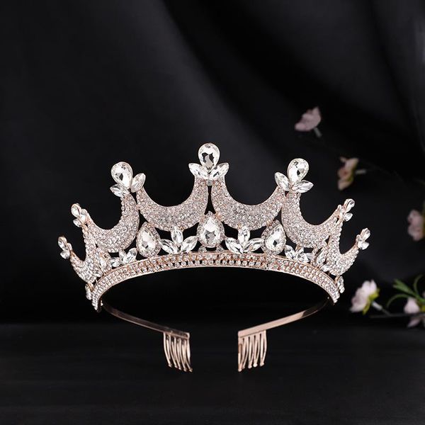 hair clips & barrettes bride tiara rhinestone crown and wedding jewelry accessories for women bridal headpiece gifts, Golden;silver
hair clips & barrettes bride tiara rhinestone crown and wedding jewelry accessories for women bridal headpiece gifts, Golden;silver
