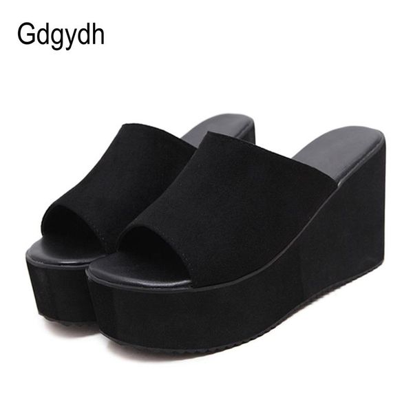 sandals gdgydh summer slip on women wedges platform high heels fashion open toe ladies casual shoes comfortable promotion sale, Black
sandals gdgydh summer slip on women wedges platform high heels fashion open toe ladies casual shoes comfortable promotion sale, Black