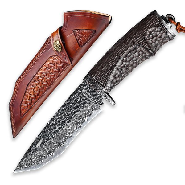 forged damascus steel hunting knife fixed blade camping knives military tactical combat knife outdoor survival black sandalwood handle adven
forged damascus steel hunting knife fixed blade camping knives military tactical combat knife outdoor survival black sandalwood handle adven