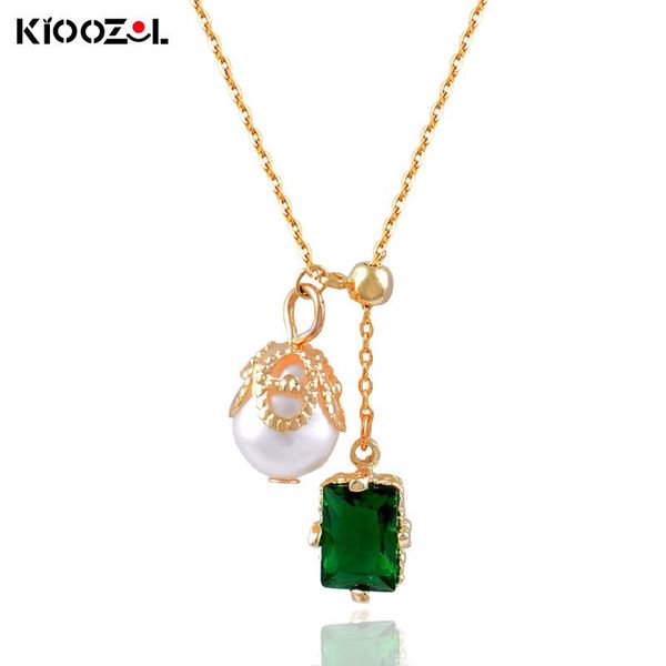 pendant necklaces kioozol vintage green square white pearl gold silver necklace for women elegant fashion jewelry 790 ko2
pendant necklaces kioozol vintage green square white pearl gold silver necklace for women elegant fashion jewelry 790 ko2