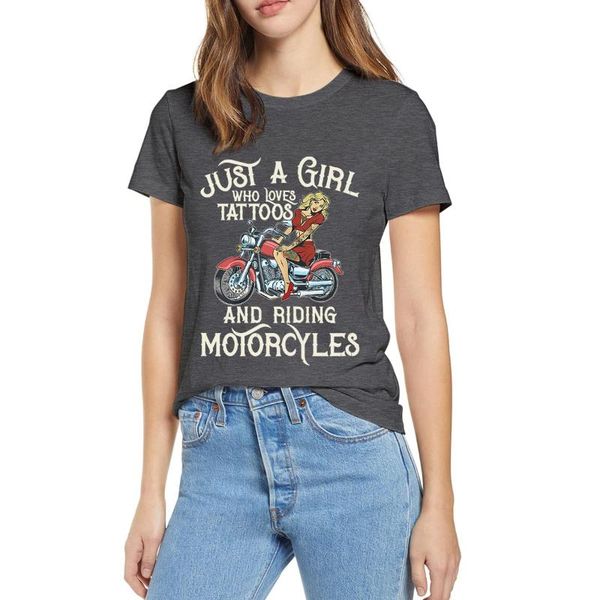 women's t-shirt biker girl just a who loves tattoos and motorcycles harajuku summer women 100% cotton novelty eu size streetwear, White
women's t-shirt biker girl just a who loves tattoos and motorcycles harajuku summer women 100% cotton novelty eu size streetwear, White