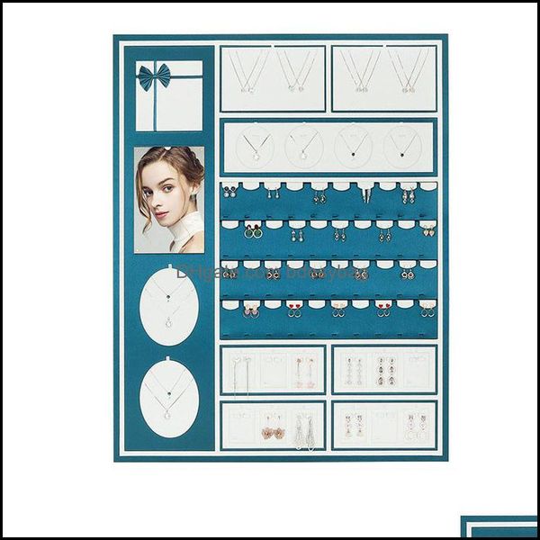 jewelry stand packaging & display wall cabinet type window counter props high-end pu leather necklace ring earrings pendant set drop deliver, Black
jewelry stand packaging & display wall cabinet type window counter props high-end pu leather necklace ring earrings pendant set drop deliver, Black