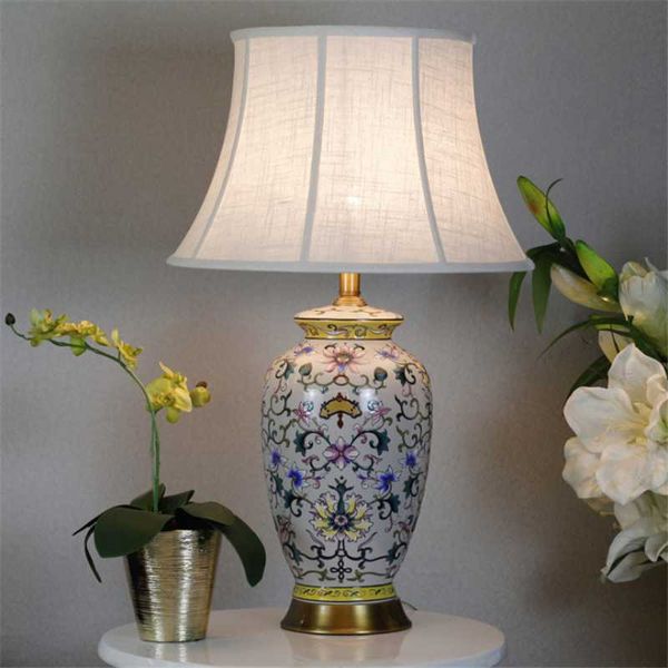 large luxurious european classical ceramic table lamp foyer bar entrance parlor elegant vintage desk light d62 lamps
large luxurious european classical ceramic table lamp foyer bar entrance parlor elegant vintage desk light d62 lamps