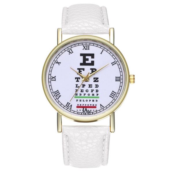 women casual watches fashion design eye chart leather strap quartz wristwatches relogio feminino price, Slivery;brown
women casual watches fashion design eye chart leather strap quartz wristwatches relogio feminino price, Slivery;brown