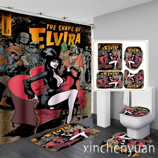 shower curtains elvira halloween 3d printing waterproof bathroom curtain toilet cover mat non-slip floor rug (1/3/4pcs) w08
shower curtains elvira halloween 3d printing waterproof bathroom curtain toilet cover mat non-slip floor rug (1/3/4pcs) w08