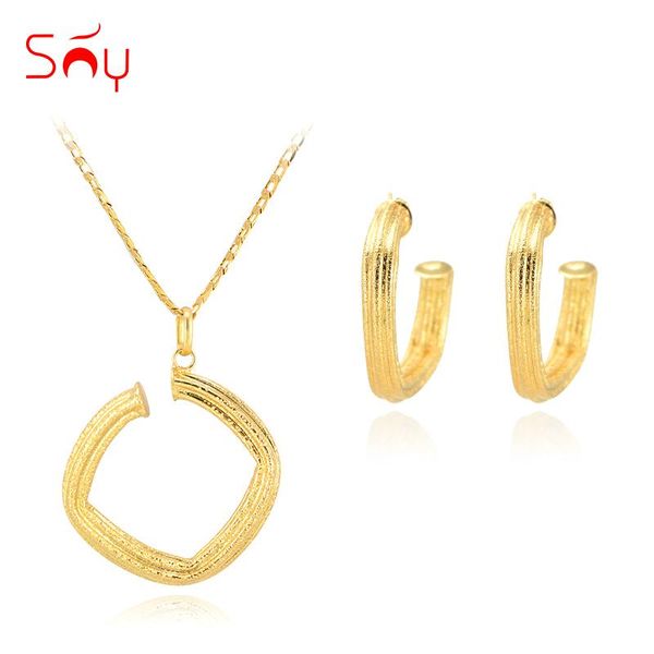 earrings & necklace sunny jewelry fashion 2021 sets big stud pendant for women square party wedding daily gift, Silver
earrings & necklace sunny jewelry fashion 2021 sets big stud pendant for women square party wedding daily gift, Silver