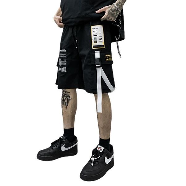 men's shorts men cargo straight loose fashion 2021 summer male short trousers hip hop streetwear clothing bermuda masculina, White;black
men's shorts men cargo straight loose fashion 2021 summer male short trousers hip hop streetwear clothing bermuda masculina, White;black
