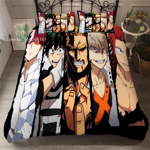 bedding sets 2/3 pieces my hero academia set cartoon anime duvet cover for children bed quilt home textile bedclothes decor
bedding sets 2/3 pieces my hero academia set cartoon anime duvet cover for children bed quilt home textile bedclothes decor