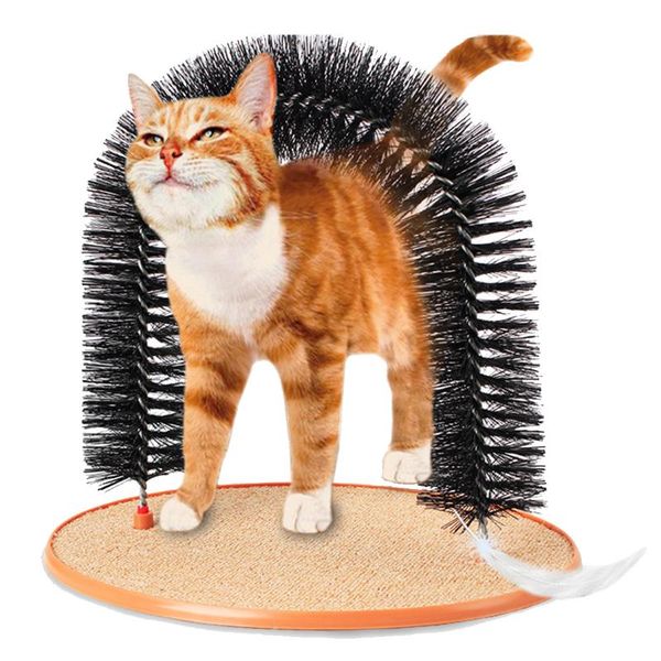 arch pet cat self groomer with round fleece base toy brush toys for pets scratching devices
arch pet cat self groomer with round fleece base toy brush toys for pets scratching devices