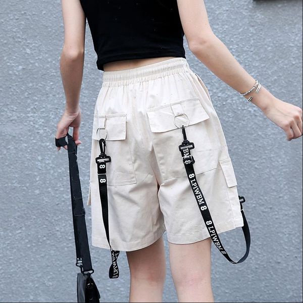 fashion womens short women summer streetwear shorts female casual high waist drawstring cargo pant ladies plus size loose, White;black
fashion womens short women summer streetwear shorts female casual high waist drawstring cargo pant ladies plus size loose, White;black