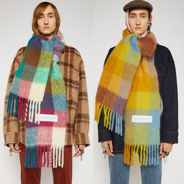 scarves imitation cashmere women color mixed fringed scarf winter warm shawl long wrap bandana plaid wild female thick rainbow, Blue;gray
scarves imitation cashmere women color mixed fringed scarf winter warm shawl long wrap bandana plaid wild female thick rainbow, Blue;gray