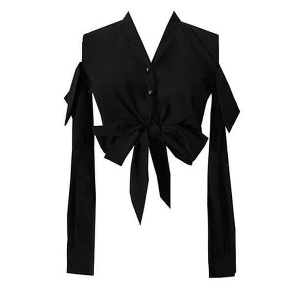 early autumn product v-neck off-shoulder strap long-sleeved short fashion design sense niche shirt women women's blouses & shirts, White
early autumn product v-neck off-shoulder strap long-sleeved short fashion design sense niche shirt women women's blouses & shirts, White