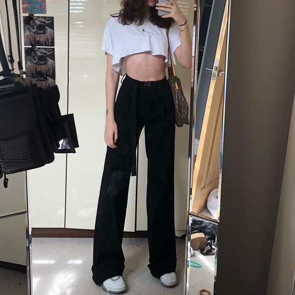 women's pants & capris european and american autumn clothing fashion high waist casual trousers solid color loose p1733153 igc0, Black;white
women's pants & capris european and american autumn clothing fashion high waist casual trousers solid color loose p1733153 igc0, Black;white