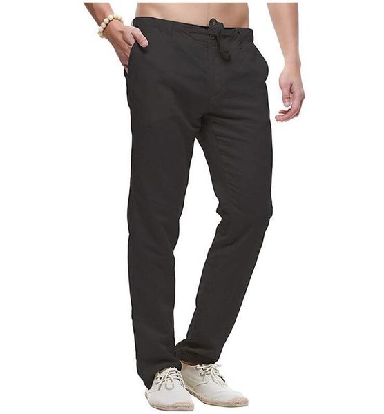 summer 2020 solid color men's casual pants straight chinese style linen harem ck-1, Black
summer 2020 solid color men's casual pants straight chinese style linen harem ck-1, Black