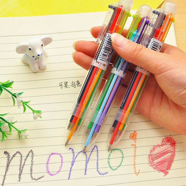 painting pens japan korea creative cute cartoon ball point multi function prs personalized oil stationery 6 color pen, Black;red
painting pens japan korea creative cute cartoon ball point multi function prs personalized oil stationery 6 color pen, Black;red