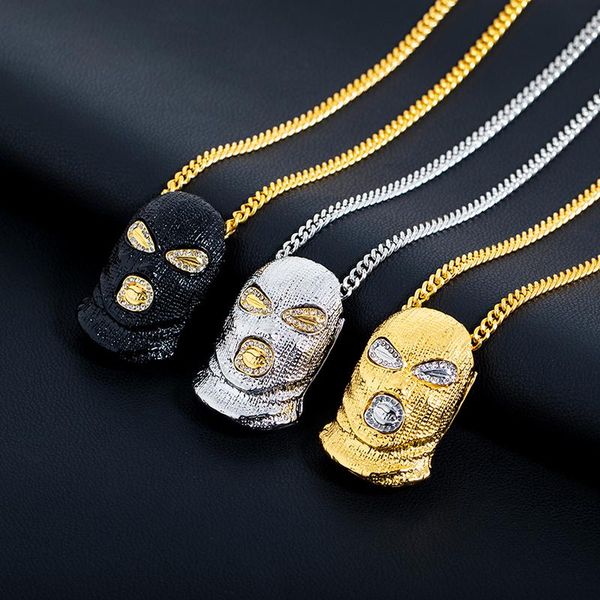 pendant necklaces europe and the united states trade hip hop anti-terrorism headgear necklace fashion personality mask accessories, Silver
pendant necklaces europe and the united states trade hip hop anti-terrorism headgear necklace fashion personality mask accessories, Silver