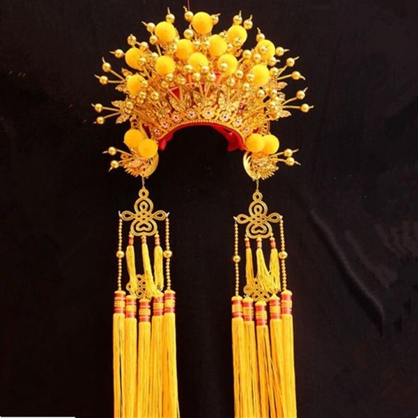 party masks yellow chinese style opera hats for adults antique wedding bride groom headdress drama cosplay funny studio pography
party masks yellow chinese style opera hats for adults antique wedding bride groom headdress drama cosplay funny studio pography