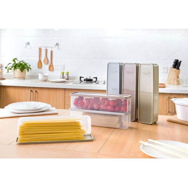 refrigerator storage box with lid plastic drawer crisper kitchen noodle fruits container hk3 bottles & jars
refrigerator storage box with lid plastic drawer crisper kitchen noodle fruits container hk3 bottles & jars