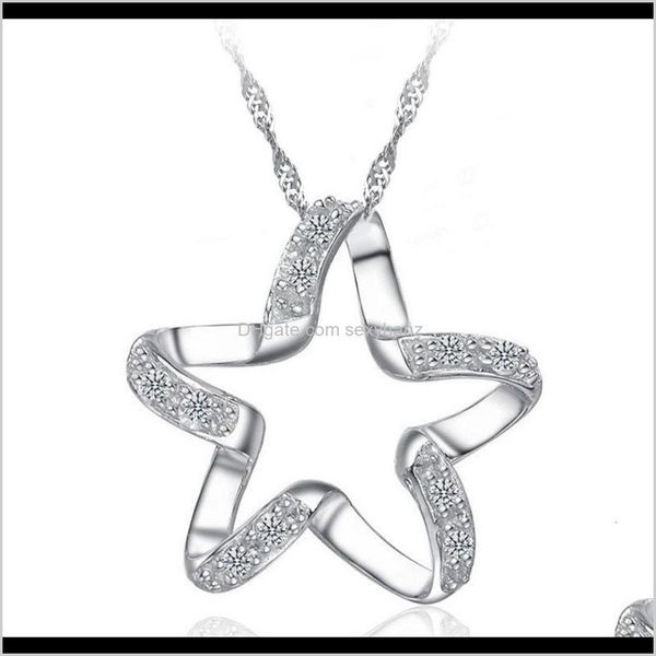 necklaces & pendants jewelry drop delivery 2021 luxury korean necklace five pointed star pendant with zircon clavicle chain wrab7, Silver
necklaces & pendants jewelry drop delivery 2021 luxury korean necklace five pointed star pendant with zircon clavicle chain wrab7, Silver