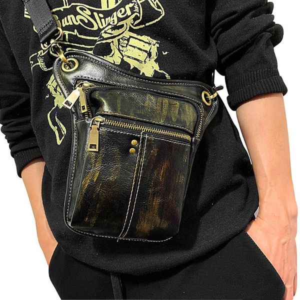 waist bags vintage punk real leather bag fanny pack belt wallet purse men/womens
waist bags vintage punk real leather bag fanny pack belt wallet purse men/womens