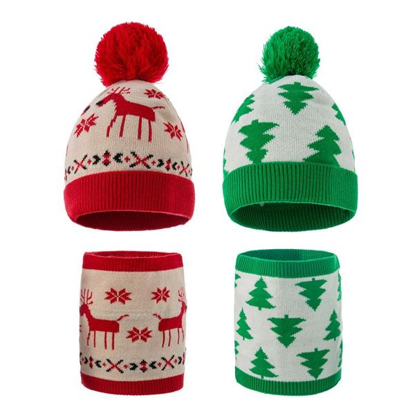 cycling caps & masks winter children's christmas hat set knitted kids circle scarf neck born knit beanie boys girls infant bonnet, Black
cycling caps & masks winter children's christmas hat set knitted kids circle scarf neck born knit beanie boys girls infant bonnet, Black