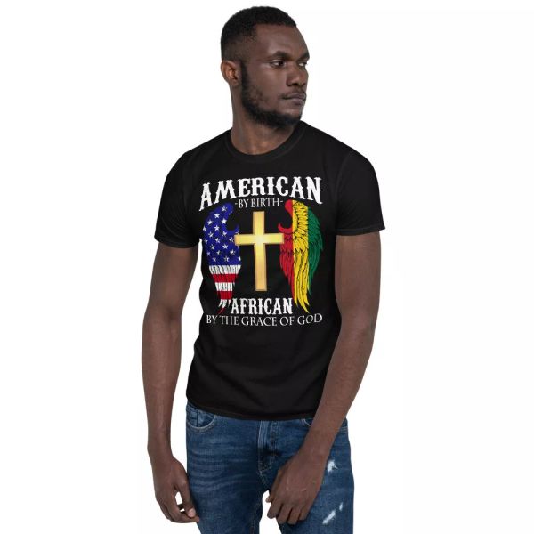 american by birth african by the grace of god america africa wings god shirt, White;black
american by birth african by the grace of god america africa wings god shirt, White;black