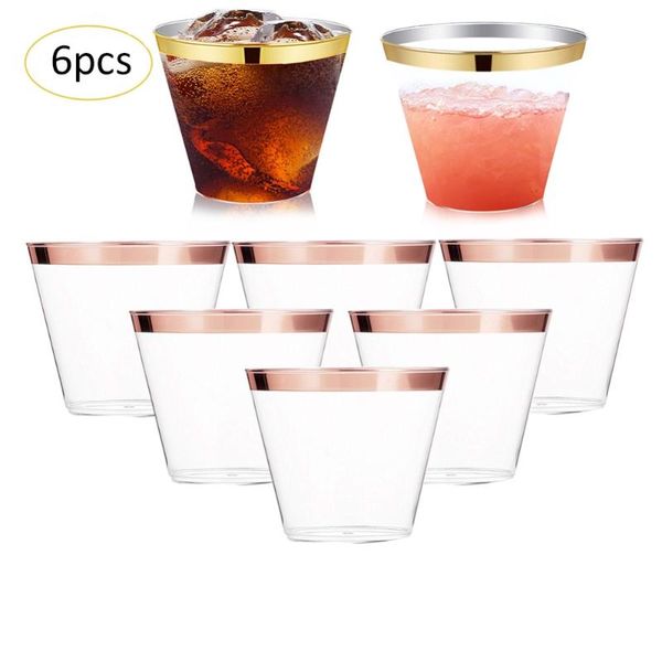 packaging dinner service 6pcs (270ml) wine glass hard plastic aviation cup juice tiramisu ice cream birthday party supplies reusable
packaging dinner service 6pcs (270ml) wine glass hard plastic aviation cup juice tiramisu ice cream birthday party supplies reusable