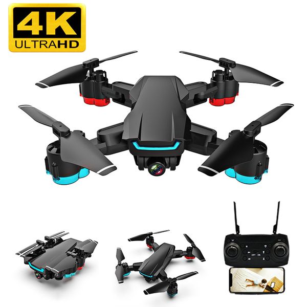 

Drone with 4k HD camera drone 1080P WIFI FPV drone gesture control quadcopter altitude hold RC helicopter dron toy VS L107, No camera 1battery