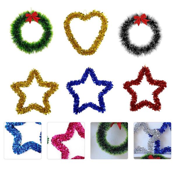 6pcs christmas decorative wreath creative home decoration prop hanging shopwindow garland for hom flowers & wreaths
6pcs christmas decorative wreath creative home decoration prop hanging shopwindow garland for hom flowers & wreaths