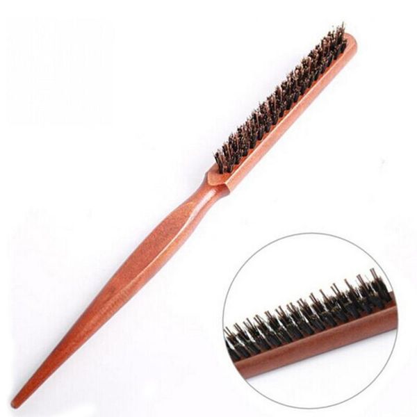 hair brushes eco friendly brush wooden handle comb hairdressing barber tool for home and salon, Silver
hair brushes eco friendly brush wooden handle comb hairdressing barber tool for home and salon, Silver
