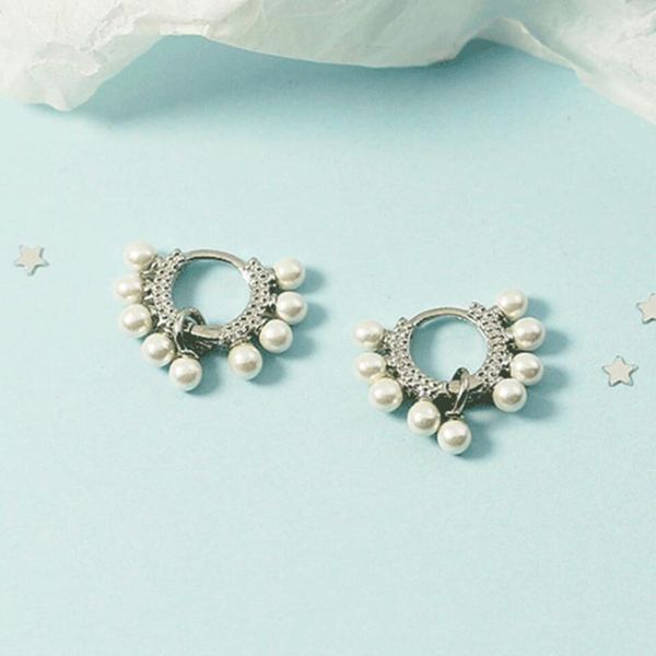 hoop & huggie kofsac fashion 2021 chic pearl geometric fan shaped elegant earrings for women girls silver color jewelry party accessories, Golden;silver
hoop & huggie kofsac fashion 2021 chic pearl geometric fan shaped elegant earrings for women girls silver color jewelry party accessories, Golden;silver