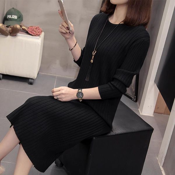 black long knitted sweater oversized plus large size sukienka vintage party women's dress for clothes 2021 spring autumn a6403 casual d, Black;gray
black long knitted sweater oversized plus large size sukienka vintage party women's dress for clothes 2021 spring autumn a6403 casual d, Black;gray