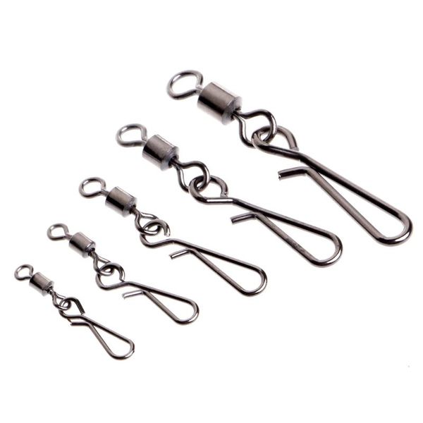 50pcs rolling swivels interlock snap size 10 8 6 4 2 connector terminal tackle l15 fishing hooks
50pcs rolling swivels interlock snap size 10 8 6 4 2 connector terminal tackle l15 fishing hooks