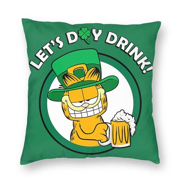 cushion/decorative pillow soft garfield st patrick's day throw cover decoration square kawaii cat cartoon cushion 40x40cm pillowcover s
cushion/decorative pillow soft garfield st patrick's day throw cover decoration square kawaii cat cartoon cushion 40x40cm pillowcover s