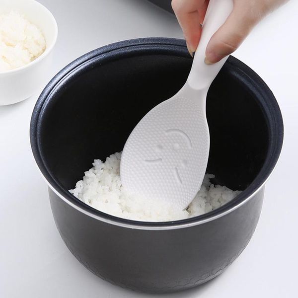 spoons 2pcs non-stick rice spoon creative eco-friendly plastic meal 
spoons 2pcs non-stick rice spoon creative eco-friendly plastic meal