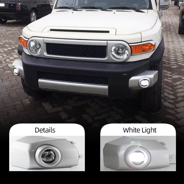 2pcs car led foglight for toyota fj cruiser 2007 2008 2009 2010 2011 2012 2013 2014 fog lamp frame drl daytime running light
2pcs car led foglight for toyota fj cruiser 2007 2008 2009 2010 2011 2012 2013 2014 fog lamp frame drl daytime running light