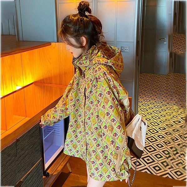 sunscreen women summer thin long sleeve coat sports casual printed hooded jacket ins tide women's jackets, Black;brown
sunscreen women summer thin long sleeve coat sports casual printed hooded jacket ins tide women's jackets, Black;brown