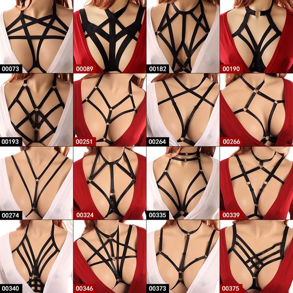 Strappy Body Harness Bra for Women Black Hollow Out Cage Tops Bondage Sexy Lingerie Plus Size Punk Goth Dance Festival Rave Wear, Khaki
Strappy Body Harness Bra for Women Black Hollow Out Cage Tops Bondage Sexy Lingerie Plus Size Punk Goth Dance Festival Rave Wear, Khaki