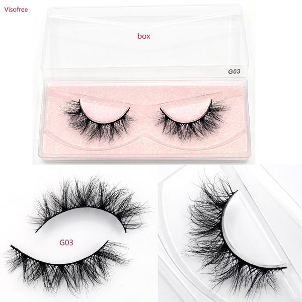false eyelashes viso3d mink lashes handmade natural short 100% cruelty reusable black band make up g03
false eyelashes viso3d mink lashes handmade natural short 100% cruelty reusable black band make up g03