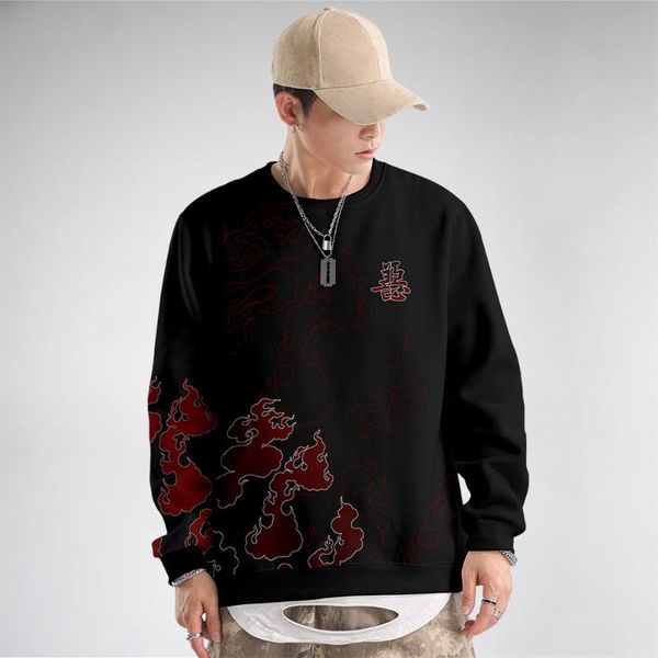 men's hoodies & sweatshirts chinese monkey king printed spring autumn couple women men casual harajuku loose pullovers o-neck oversized, Black
men's hoodies & sweatshirts chinese monkey king printed spring autumn couple women men casual harajuku loose pullovers o-neck oversized, Black