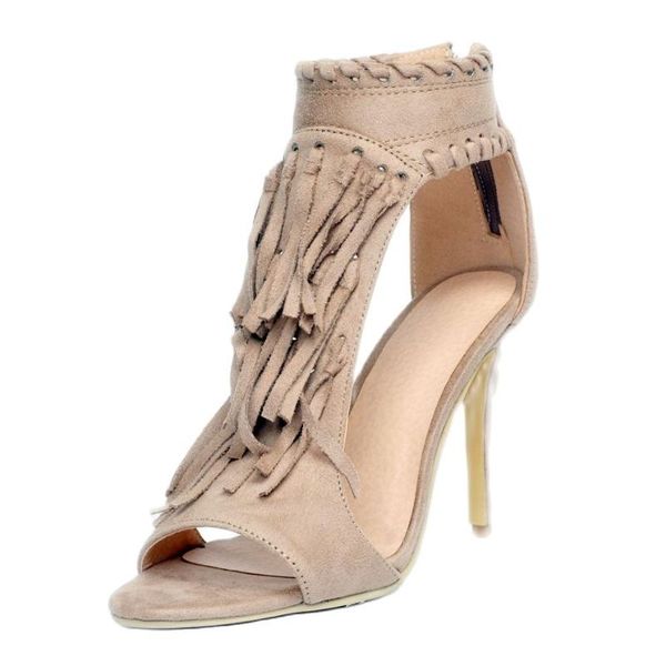 sandals chaussures femme ete black beige suede ladies shoes fringe high heels weaving design zapatos mujer zipper pumps
sandals chaussures femme ete black beige suede ladies shoes fringe high heels weaving design zapatos mujer zipper pumps
