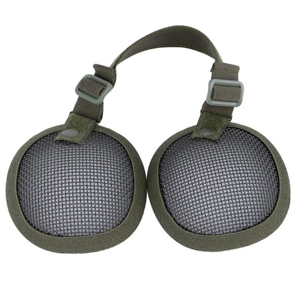cycling helmets 1pc tactical steel mesh ear muffs protection helmet side protector covers adjustable field equipment
cycling helmets 1pc tactical steel mesh ear muffs protection helmet side protector covers adjustable field equipment