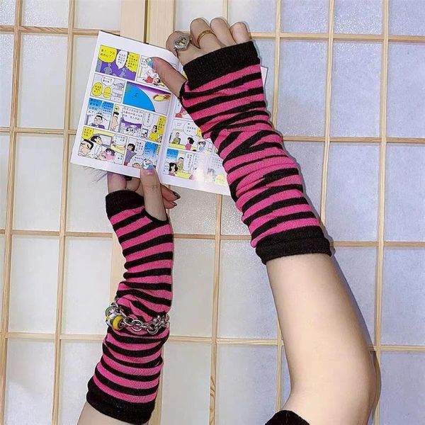 five fingers gloves fashion women lady striped elbow novelty warmer knitted long fingerless mittens christmas accessories gift, Blue;gray
five fingers gloves fashion women lady striped elbow novelty warmer knitted long fingerless mittens christmas accessories gift, Blue;gray