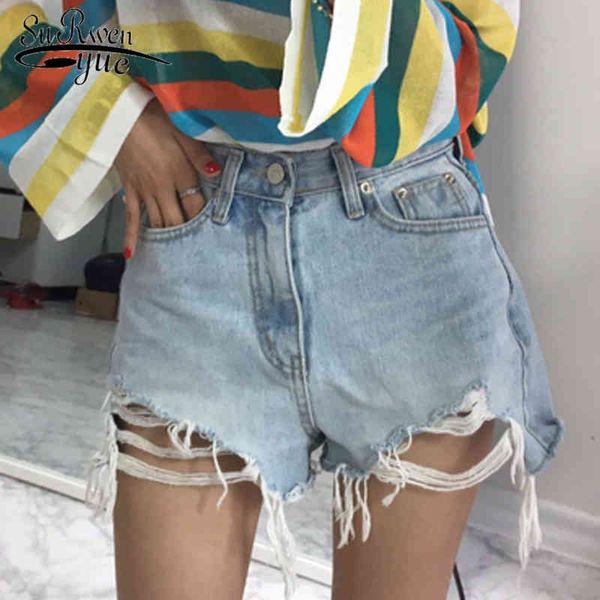 fashion summer women shorts shorts high waist washed hole brushed denim solid plus size lady 8751 50 210417, White;black
fashion summer women shorts shorts high waist washed hole brushed denim solid plus size lady 8751 50 210417, White;black