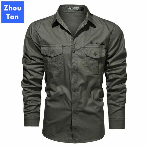 mens shirts 2021 spring autumn 100% cotton solid loose casual fashion double pocket comfortable long sleeve male shirt men's, White;black 
mens shirts 2021 spring autumn 100% cotton solid loose casual fashion double pocket comfortable long sleeve male shirt men's, White;black