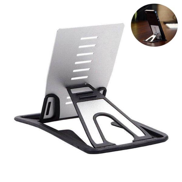 cell phone mounts & holders aluminium alloy type holder foldable metal stand for cellphone tablet smartphone (black) cell phone mounts & holders aluminium alloy type holder foldable metal stand for cellphone tablet smartphone (black)