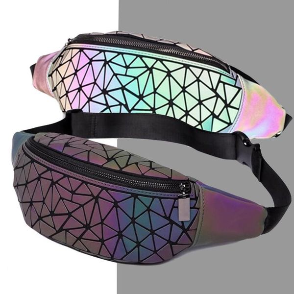 luminous fashion waist bags luxury women chest geometry reflective ladies packs purse outdoor fanny
luminous fashion waist bags luxury women chest geometry reflective ladies packs purse outdoor fanny