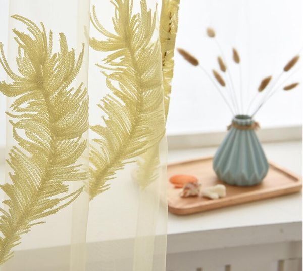 curtain & drapes embroidered sheer curtains for living room modern feather voile bedroom embroidery fabric window
curtain & drapes embroidered sheer curtains for living room modern feather voile bedroom embroidery fabric window